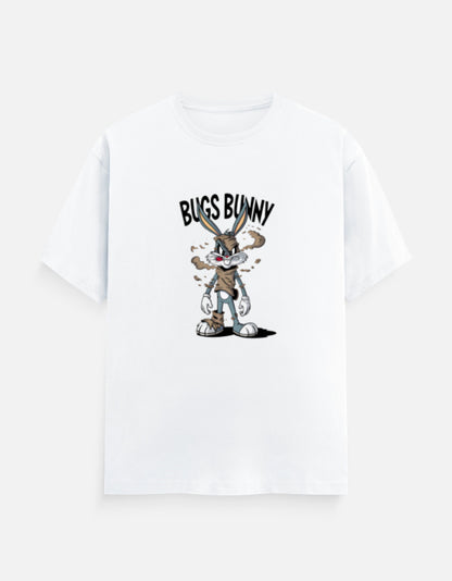 Bugs Bunny T-Shirt – Noir & Lin India White