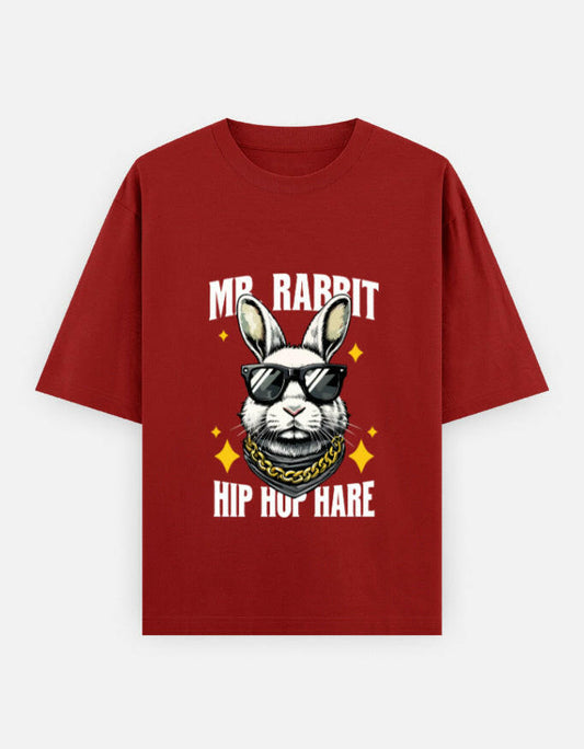 Mr. Rabbit Hip Hop Hare Oversized T-Shirt.