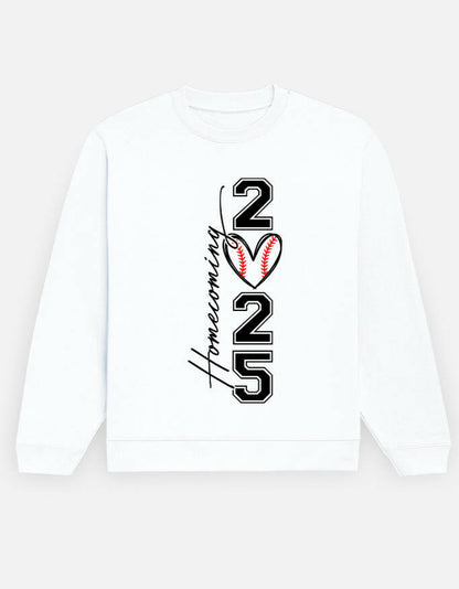 Homecoming 2025 Sweatshirt – Noir & Lin India White