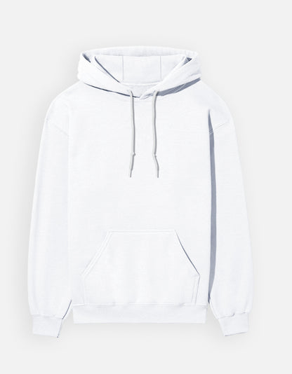 Unisex Hoodie – Noir & Lin India White