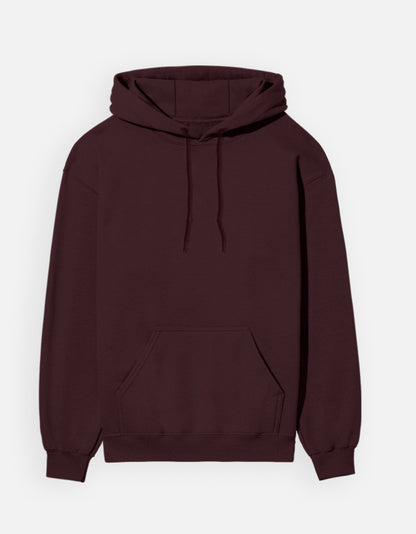 Unisex Hoodie – Noir & Lin India Maroon