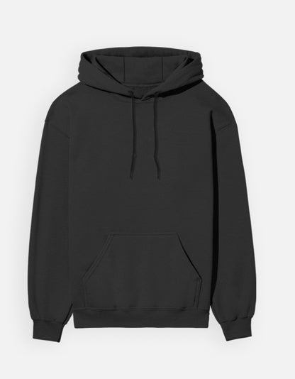 Unisex Hoodie – Noir & Lin India Black