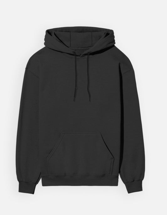 Unisex Hoodie – Noir & Lin India Black
