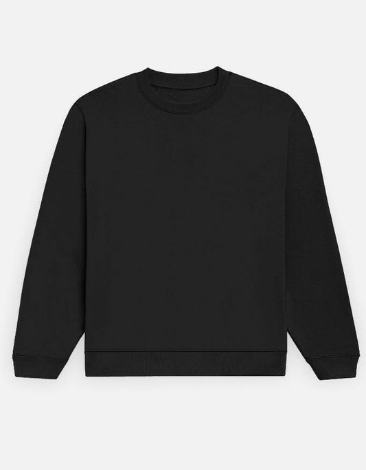 Solid Sweatshirt – Noir & Lin India Black