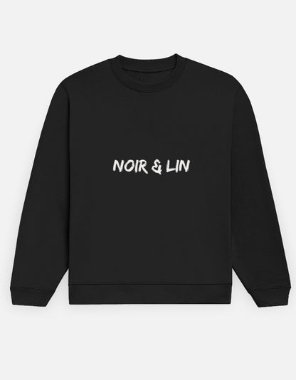 Noir & Lin Signature Sweatshirt – Noir & Lin India Black