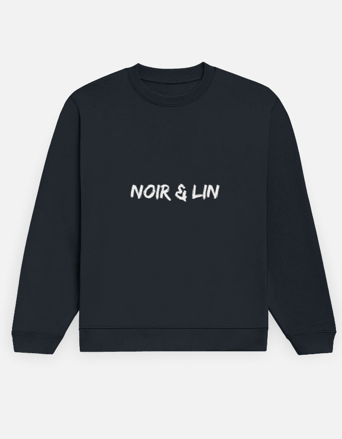 Noir & Lin Signature Sweatshirt – Noir & Lin India Navy Blue