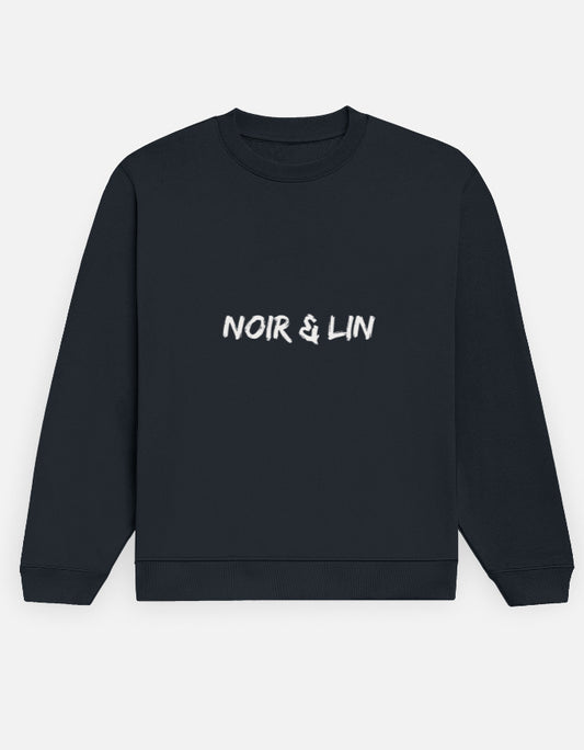 Noir & Lin Signature Sweatshirt – Noir & Lin India Navy Blue