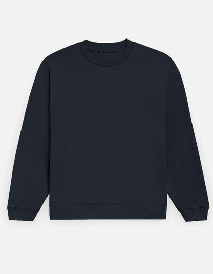 Solid Sweatshirt – Noir & Lin India Navy Blue