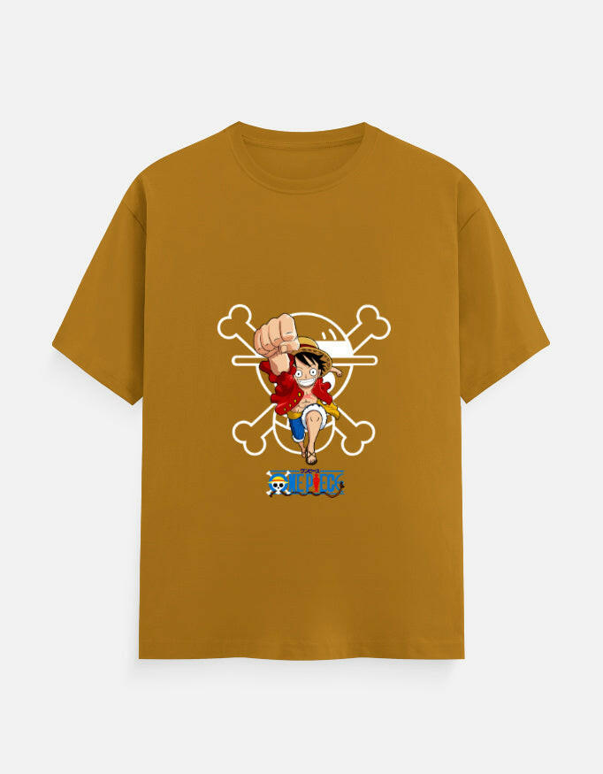 one piece T-Shirt – Noir & Lin India Mustard Yellow