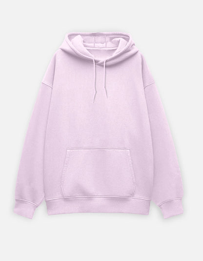 Unisex Oversized Hoodie – Noir & Lin India Light Baby Pink