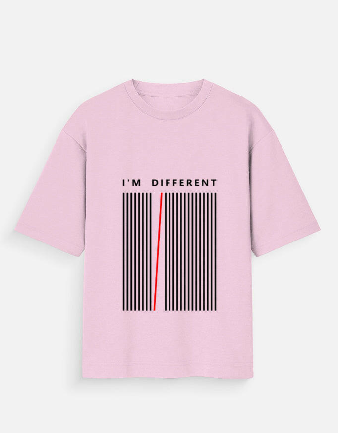 “I’M DIFFERENT” Oversized Tee.