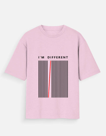 “I’M DIFFERENT” Oversized Tee.
