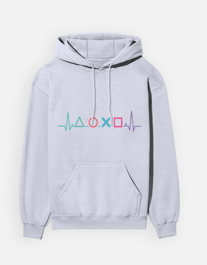 PlayStation Heartbeat - Hoodie – Noir & Lin India Lavender