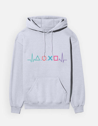 PlayStation Heartbeat - Hoodie – Noir & Lin India Lavender