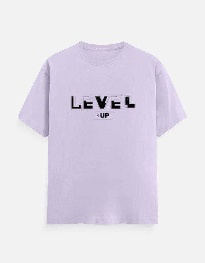 Level-Up T-Shirt – Noir & Lin India Lavender