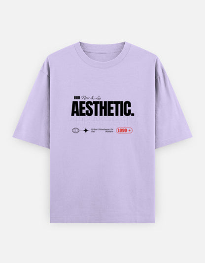Aesthetic Oversized T-Shirt – Noir & Lin India Lavender