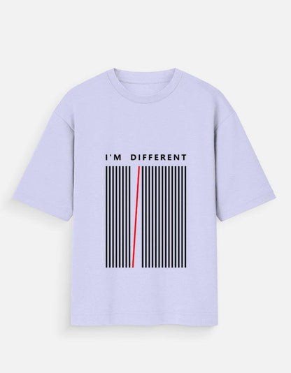 “I’M DIFFERENT” Oversized Tee.