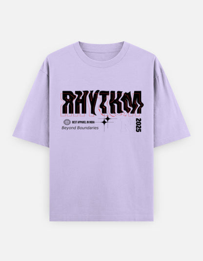 Rhythm Oversized T-Shirt – Noir & Lin India Lavender