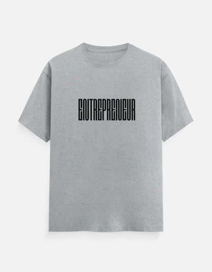 Entrepreneur Unisex T-Shirt – Noir & Lin India Grey Melange