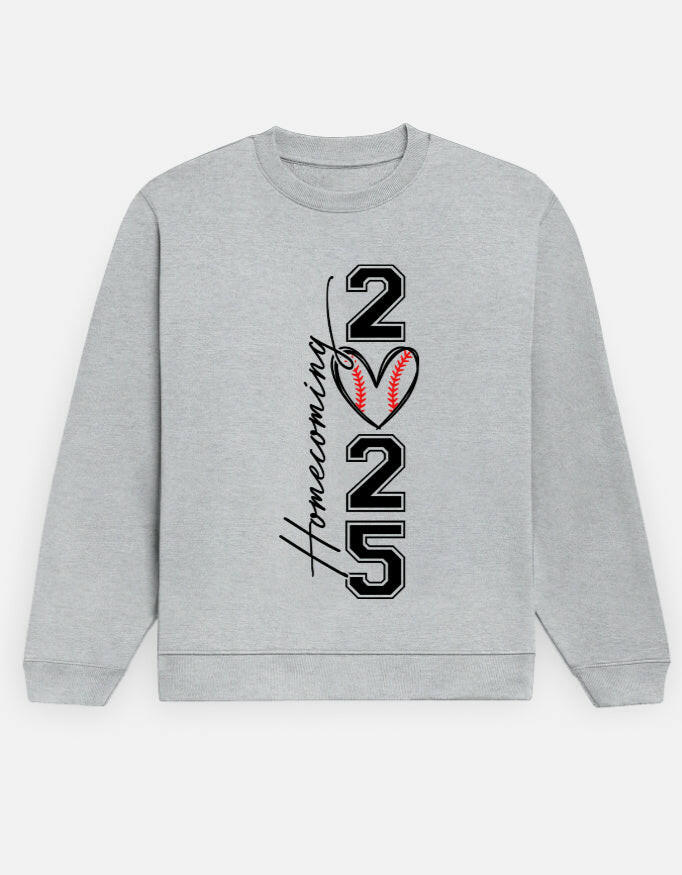 Homecoming 2025 Sweatshirt – Noir & Lin India Grey Melange