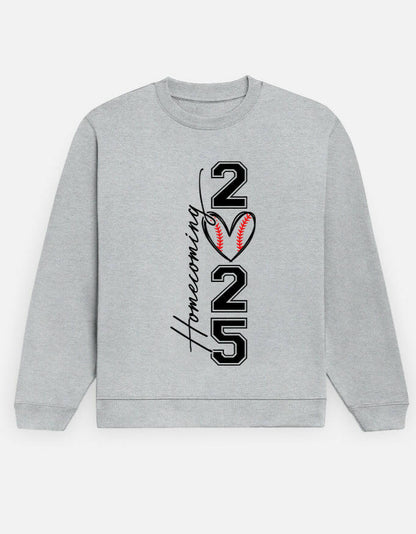 Homecoming 2025 Sweatshirt – Noir & Lin India Grey Melange