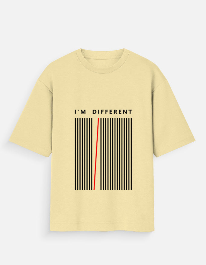 “I’M DIFFERENT” Oversized Tee.