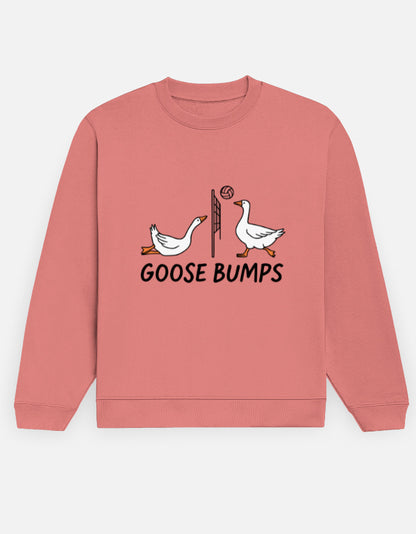 Goose Bumps – Sweatshirt – Noir & Lin India Coral