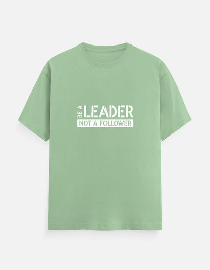 BE A LEADER Unisex T-Shirt – Noir & Lin India Jade