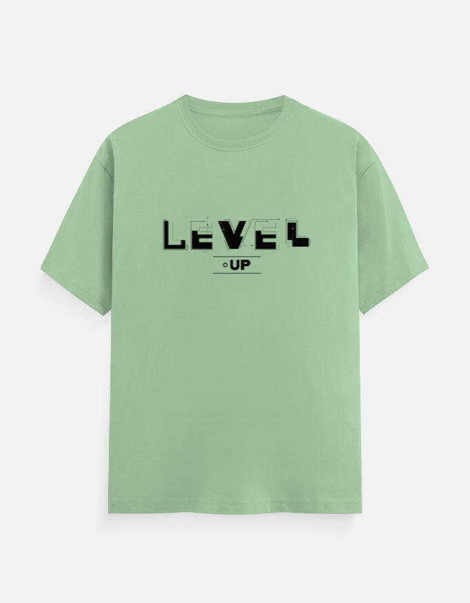 Level-Up T-Shirt – Noir & Lin India Jade