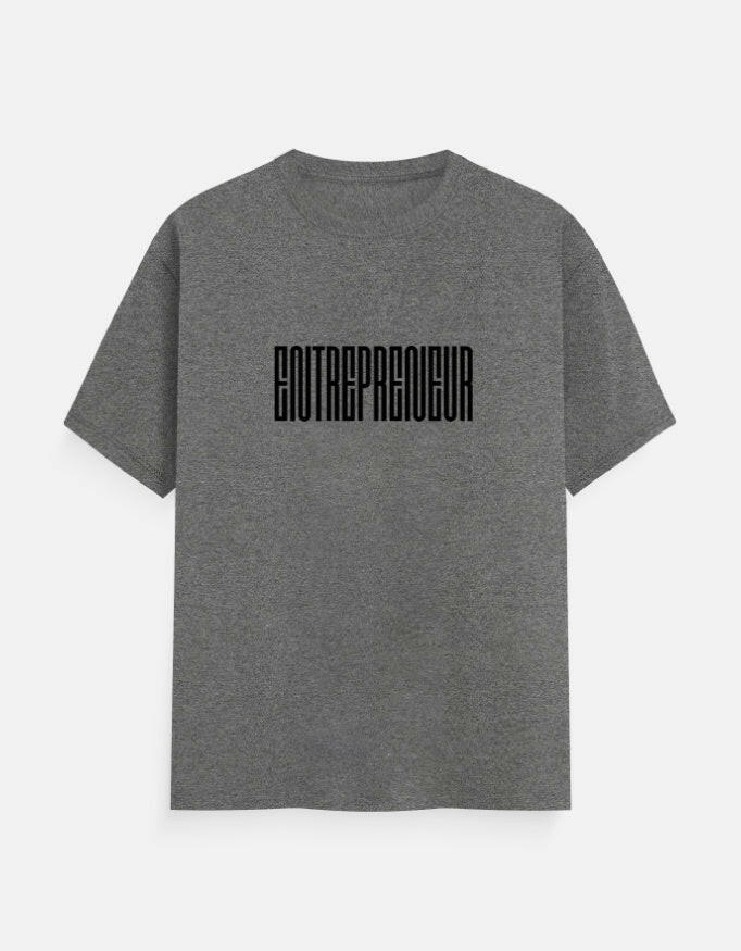 Entrepreneur Unisex T-Shirt – Noir & Lin India Charcoal Melange