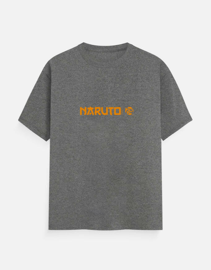 Naruto Legacy Tee – Noir & Lin India Charcoal Melange