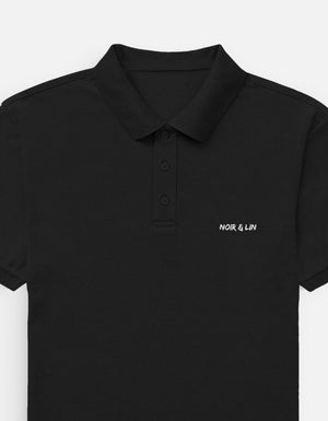 Noir & Lin - Men's Polo – Noir & Lin India Black