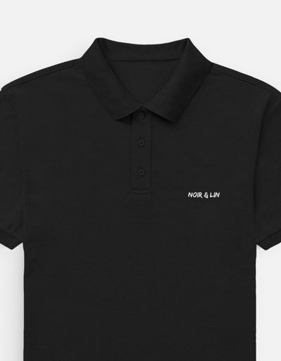 Noir & Lin - Men's Polo – Noir & Lin India Black