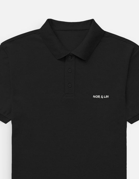 Noir & Lin - Men's Polo – Noir & Lin India Black