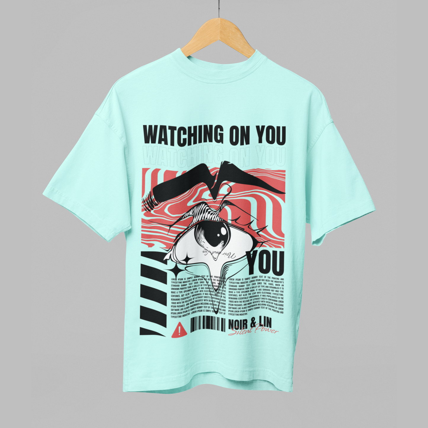 Watching On You Oversized T-Shirt