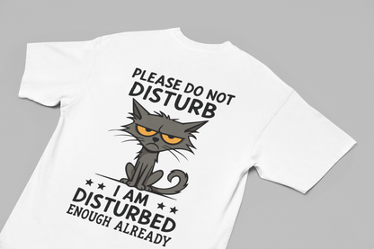 Do Not Disturb Oversized T-Shirt