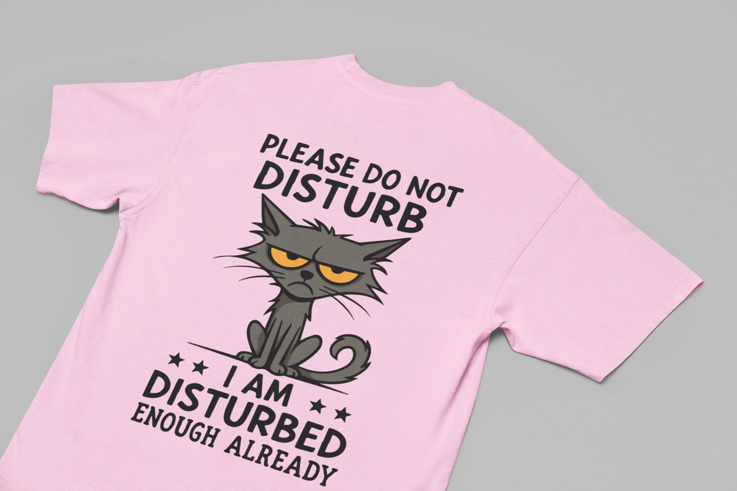 Do Not Disturb Oversized T-Shirt