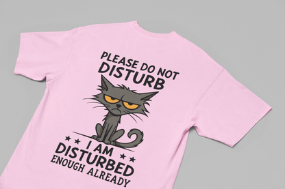 Do Not Disturb Oversized T-Shirt