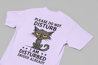Do Not Disturb Oversized T-Shirt