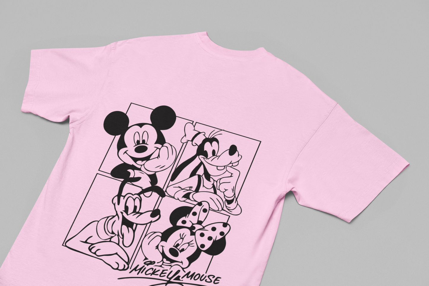 Mickey & Co Oversized T-Shirt – Est. 1928 Dual Print Edition