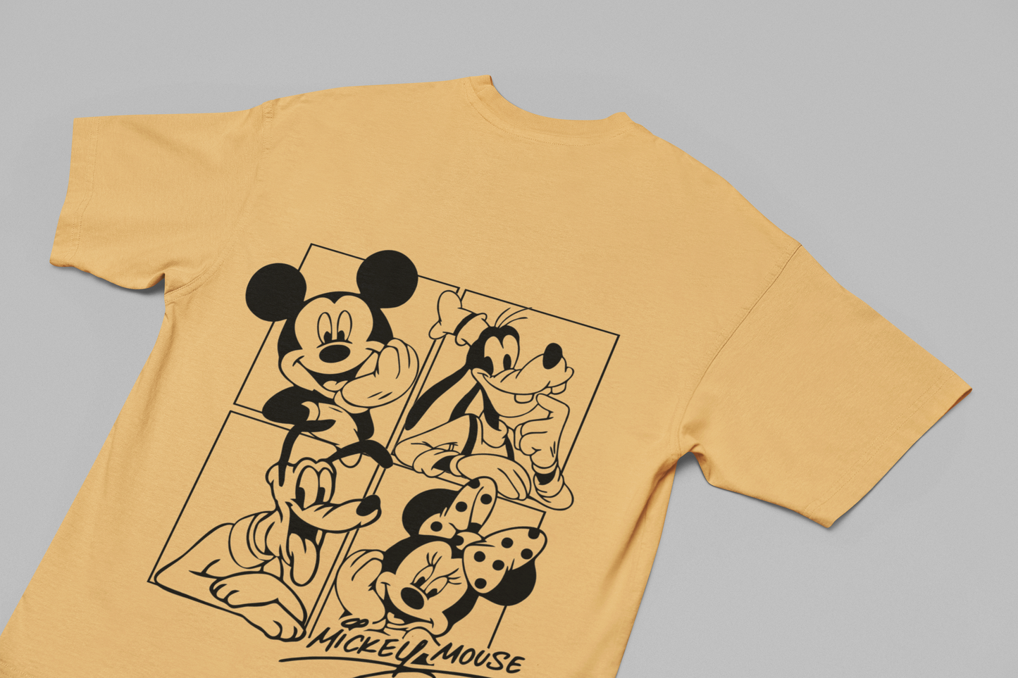 Mickey & Co Oversized T-Shirt – Est. 1928 Dual Print Edition