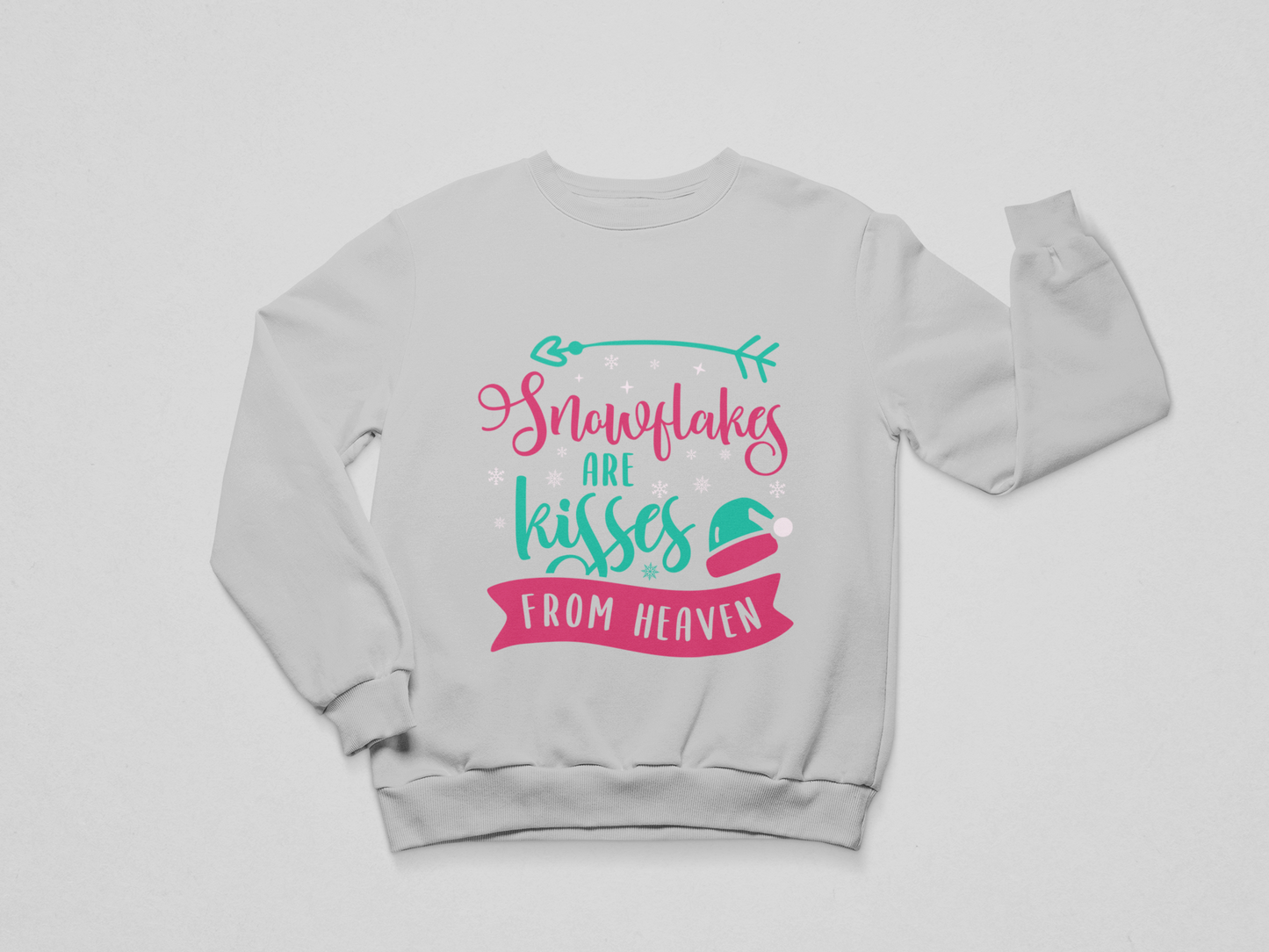 Snowflakes Are Kisses from Heaven Sweatshirt