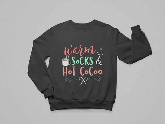 Warm Socks & Hot Cocoa Sweatshirt