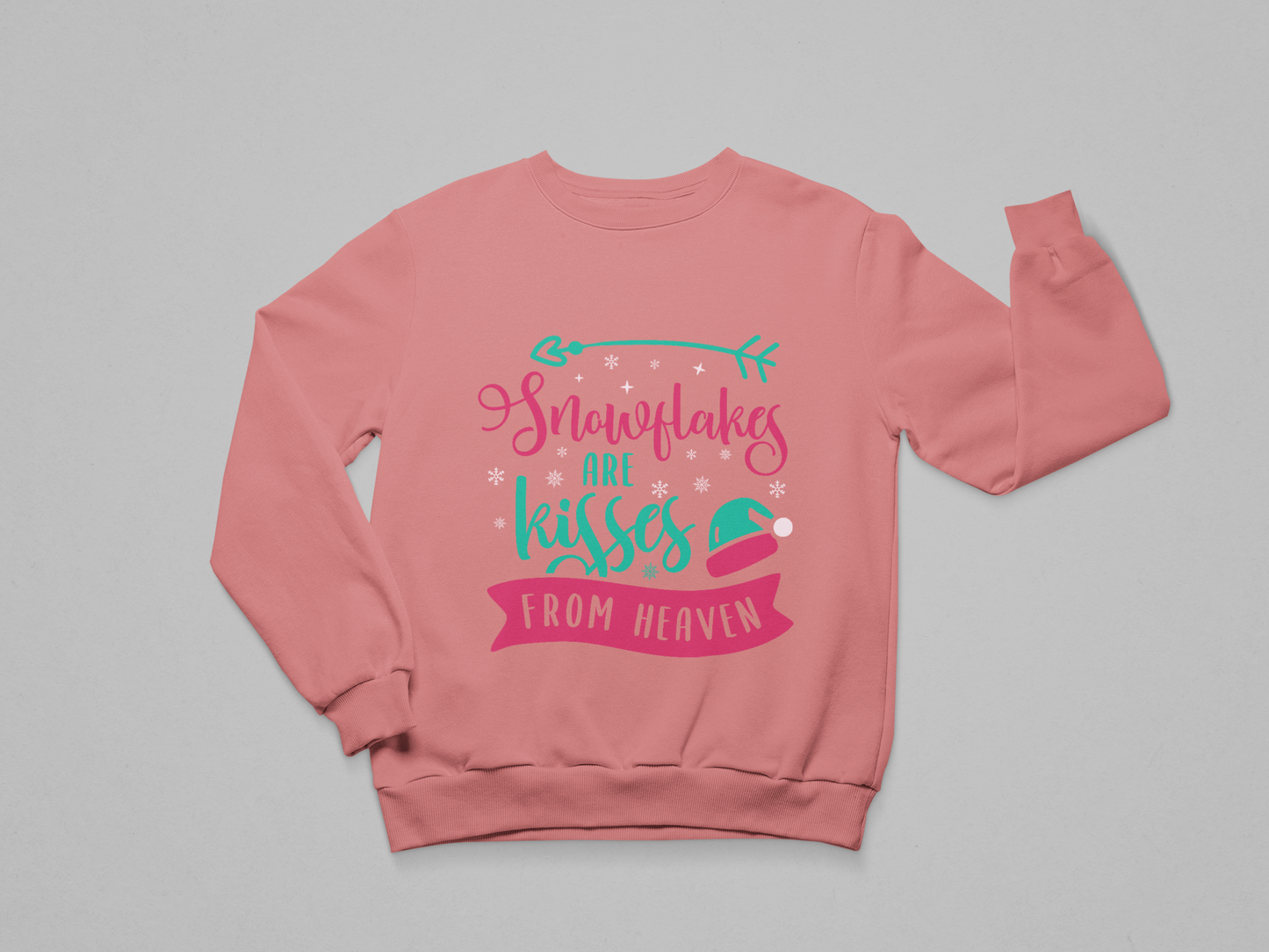 Snowflakes Are Kisses from Heaven Sweatshirt