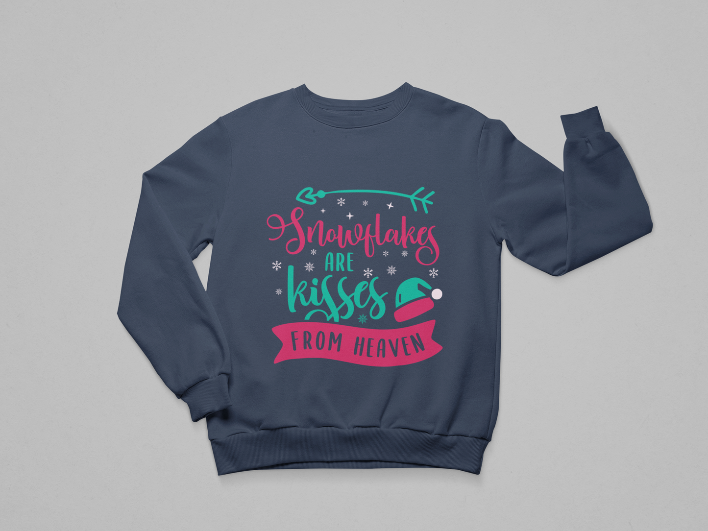 Snowflakes Are Kisses from Heaven Sweatshirt