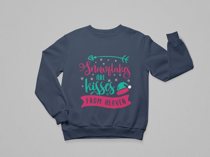 Snowflakes Are Kisses from Heaven Sweatshirt
