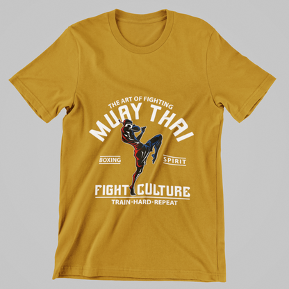 Muay Thai Fight Culture Graphic T-Shirt