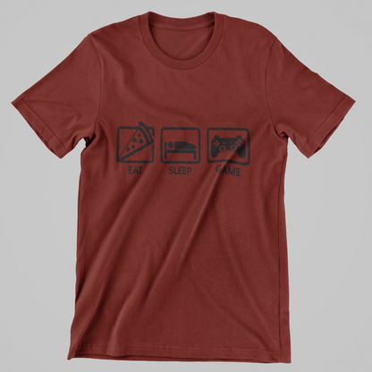 Eat Sleep Game Repeat Tee
