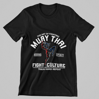 Muay Thai Fight Culture Graphic T-Shirt