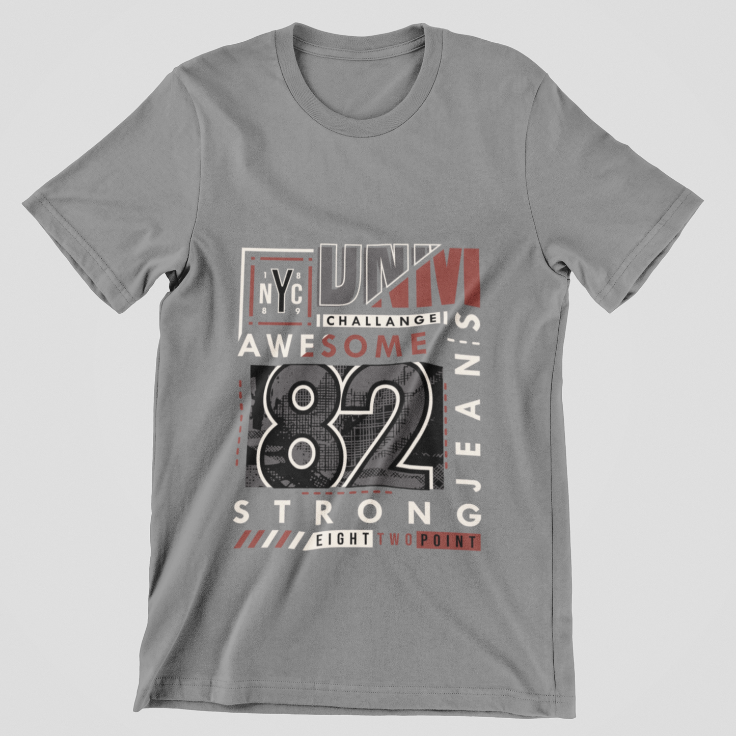 NYC 82 Strong Graphic T‑Shirt